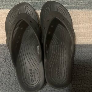CROCS Black Sole Sandals